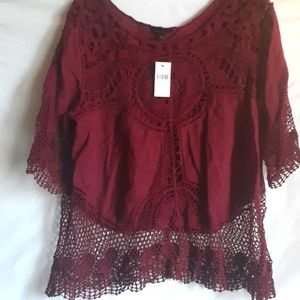 Tunic top by Lane Bryant 100% Cotton